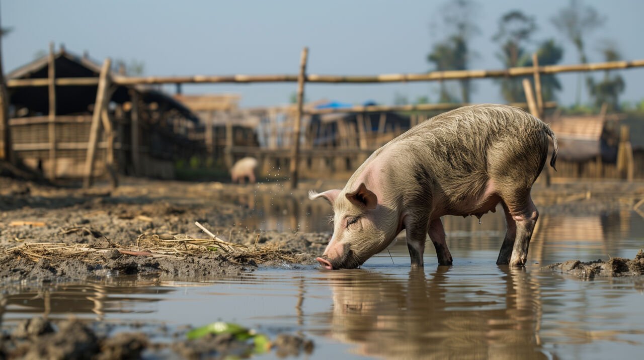 Eve Yaklaşan Domuzlar için ne yapabilirim?